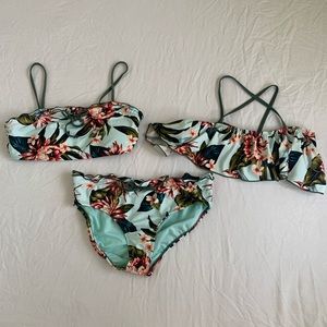 GB girls 3 piece bathing suit set